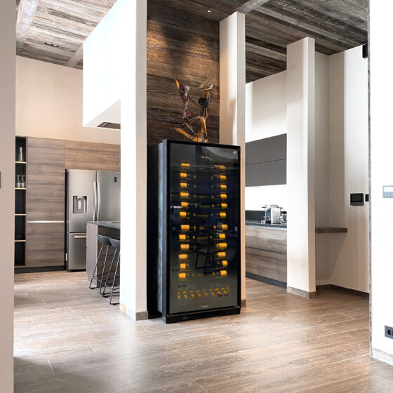 Cave à vin de vieillissement haut de gamme pour vos grands crus - EuroCave Royale - Avoriaz France